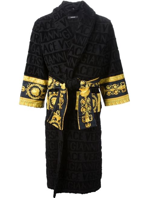 versace winter coat womens|Versace sleeping gown.